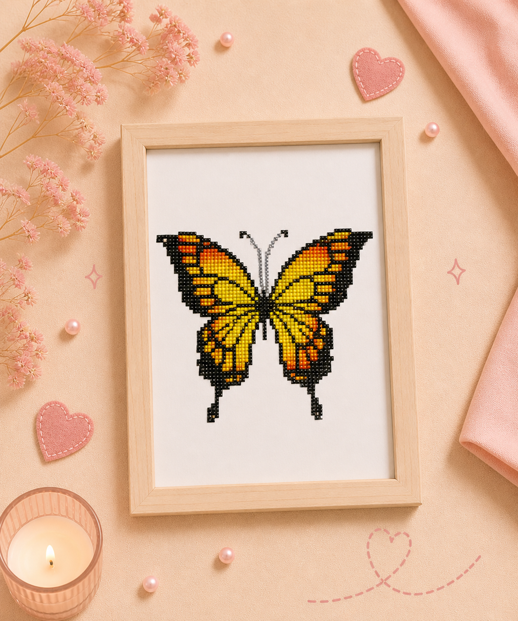 "Colorful Butterflies" - Set
