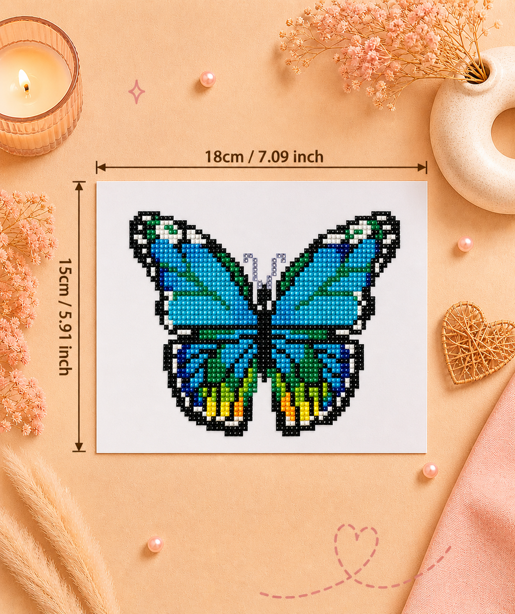 "Colorful Butterflies" - Set