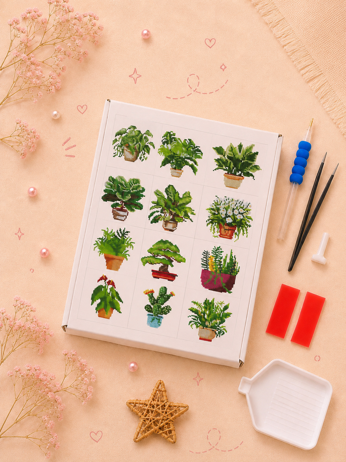 "Green Plants" - Set